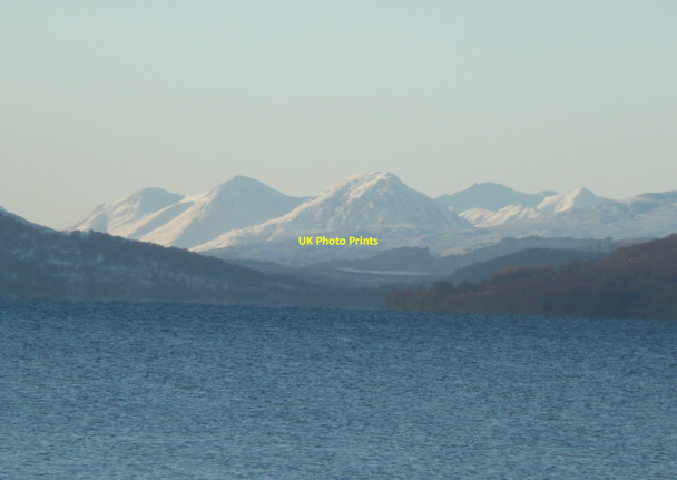Photo 6"x4" Buachaille Etive M\u00c3\u00b2r from 40 km Stob Dearg c2011