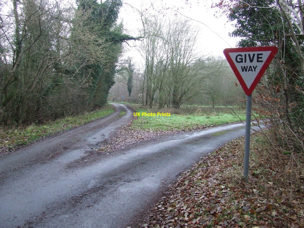 Photo 6"x4" Give Way Pockthorpe\/TL9196 c2011