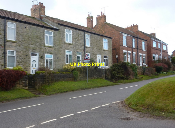Photo 6"x4" Houses on Main Street, Scarcliffe Bolsover c2011