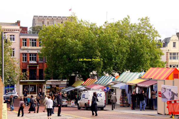 Photo 6"x4" Gaol Hill by the market Norwich c2010