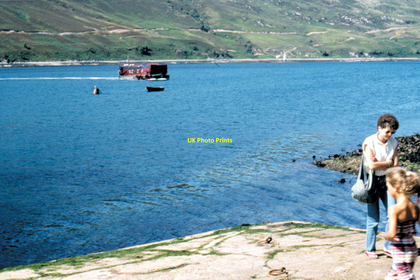 Photo 6"x4" Kylerhea Ferry - 1983 Kylerhea\/Caol Reatha c1983 P1