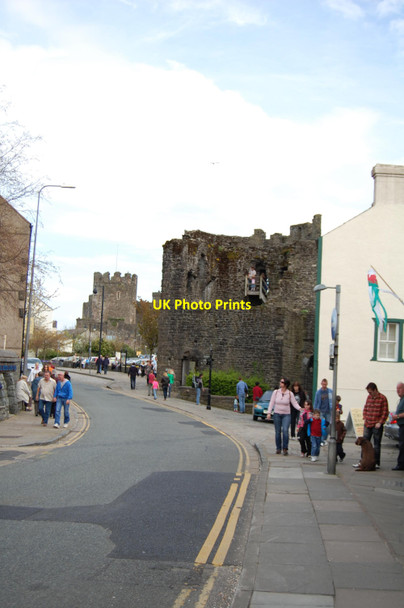Photo 6"x4" Conwy : Rose Hill Street Conwy c2009