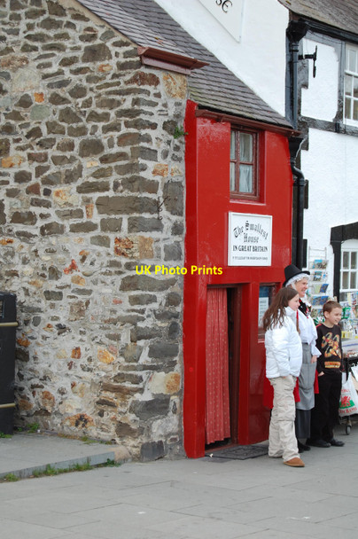 Photo 6"x4" Conwy : Smallest House in Great Britain Conwy c2009 P1