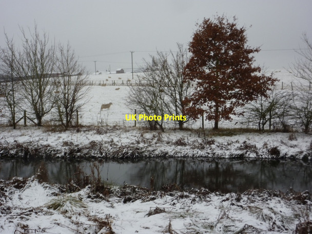 Photo 6"x4" Stockley Brook in the snow Rylah c2011