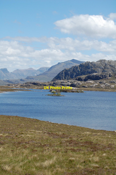 Photo 6"x4" Gairloch : Loch Tollaidh Pool Crofts c2009