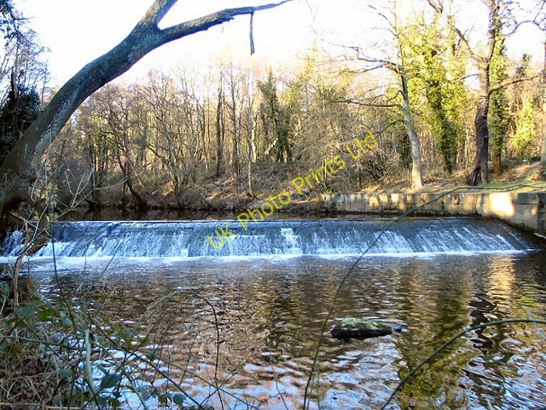 Photo 6"x4" River Don Weir Middlewood\/SK3191 c2006