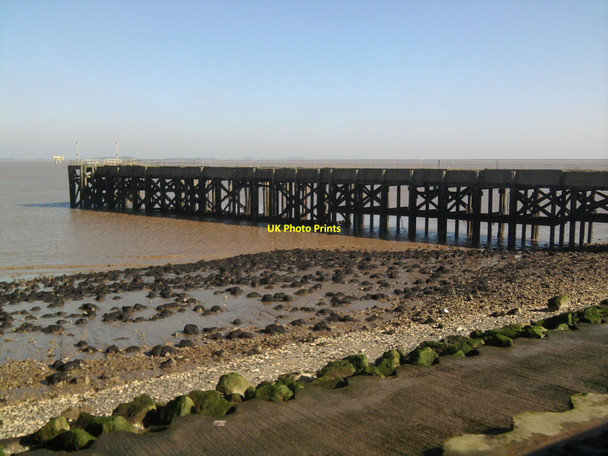 Photo 6"x4" Derelict jetty Immingham c2010