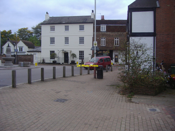 Photo 6"x4" Village centre, Thames Ditton Surbiton c2008