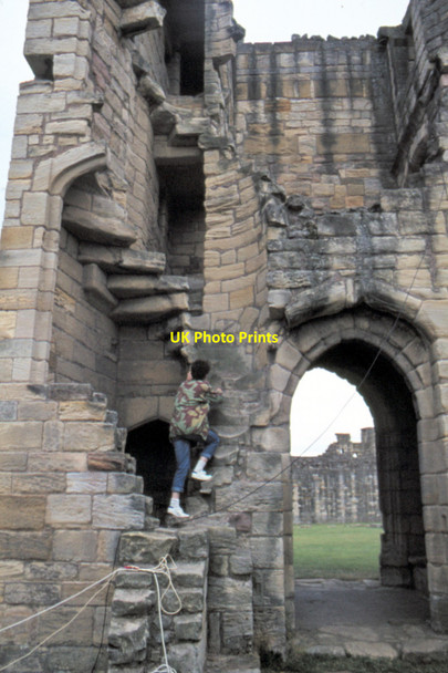 Photo 6"x4" Warkworth Castle - 1983 Warkworth\/NU2406 c1983 P2