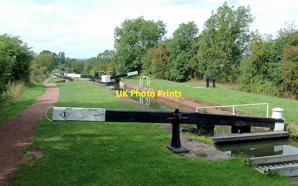 Photo 6"x4" Hanbury Lock No 1, Worcestershire Gallows Green\/SO9362 c2010