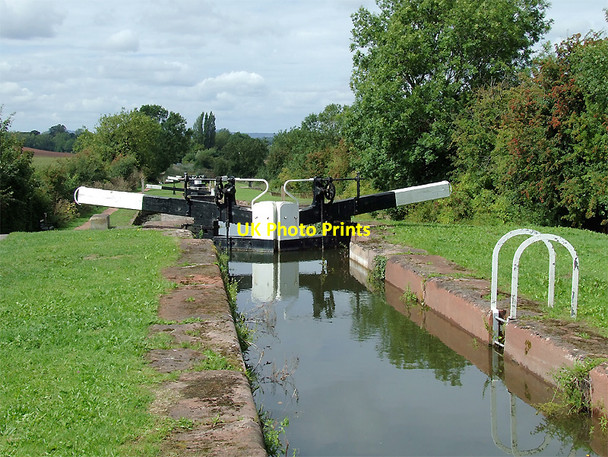 Photo 6"x4" Droitwich Junction Canal at Hanbury Locks, Worcestershire Gallows Green\/SO9362 c2010