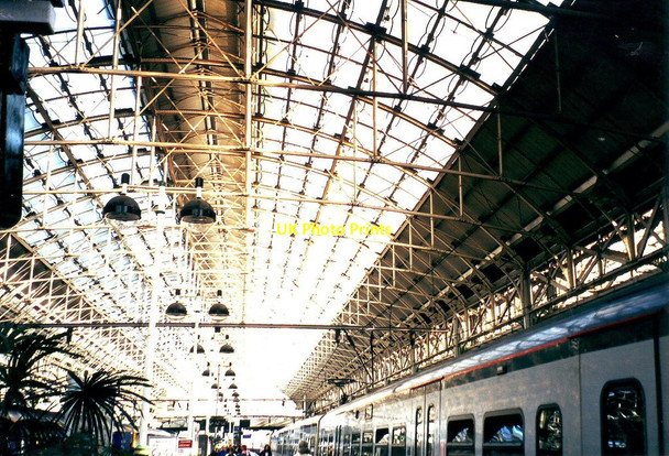 Photo 6"x4" Roof of Piccadilly Station, Manchester Manchester c2001
