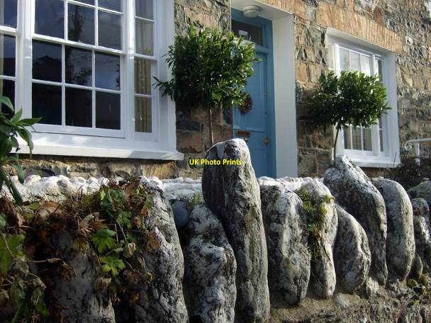 Photo 6"x4" Wall in Long Street, Trefdraeth\/Newport Newport\/Trefdraeth c2010
