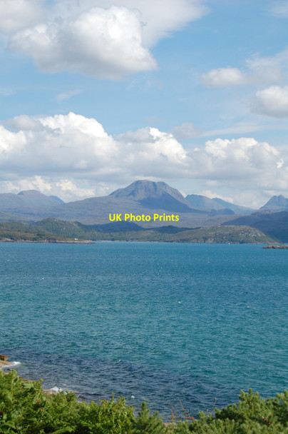 Photo 6"x4" Gairloch : Looking across Loch Gairloch from Lonemore Lonemore\/NG7877 c2009