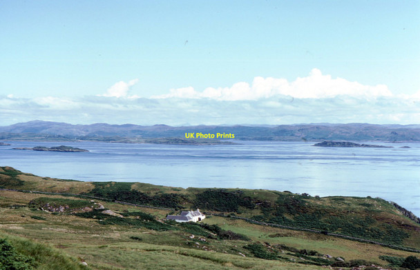Photo 6"x4" Barnhill from above Kinuachdrachd c1975