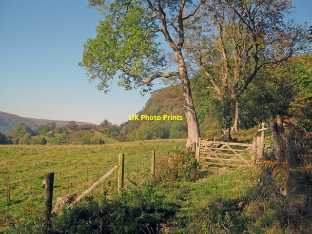 Photo 6"x4" The Darren Landslip Cwmyoy c2010