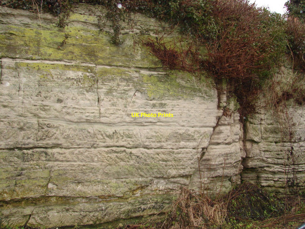 Photo 6"x4" Rock face Stonepits c2011