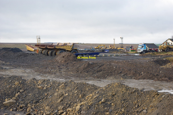 Photo 6"x4" Stobswood opencast coal mine Stobswood\/NZ2394 c2011