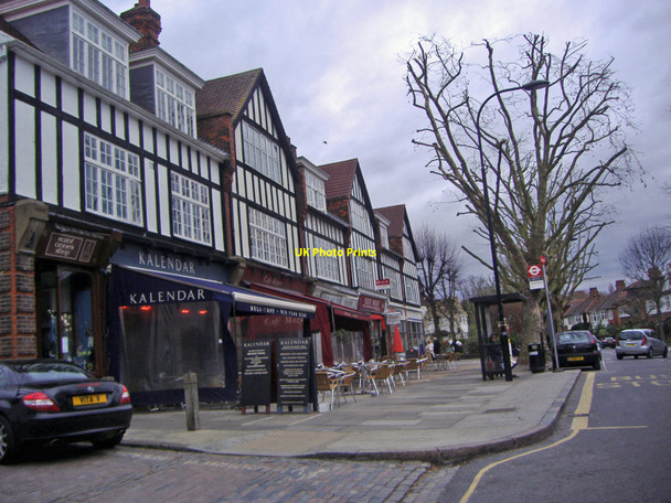 Photo 6"x4" Shops on Swains Lane, Parliament Hill Camden Town c2008