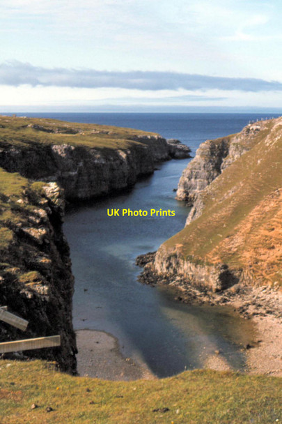 Photo 6"x4" Durness, Geodha Smoo - 1983 Durness c1983