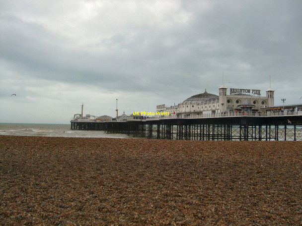 Photo 6"x4" Brighton Pier from the East Kemp Town c2011