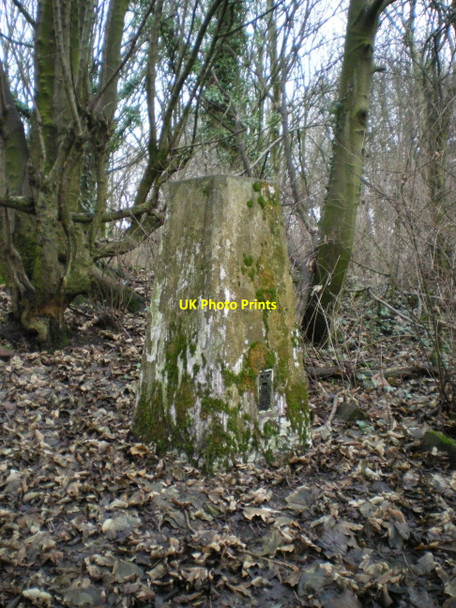 Photo 6"x4" Cockshutt woods trig point Donnington Wood c2011