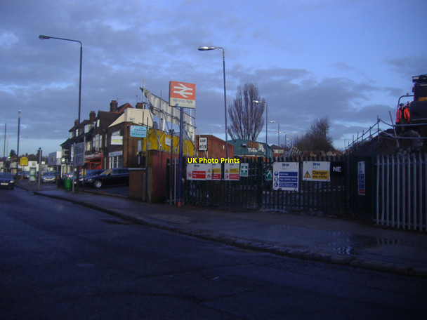 Photo 6"x4" Entrance to Northolt Park station on Northolt Road Northolt c2009