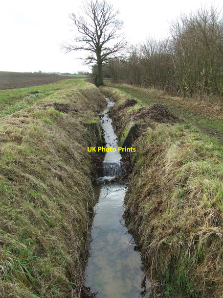 Photo 6"x4" Drainage Ditch Stowmarket c2011