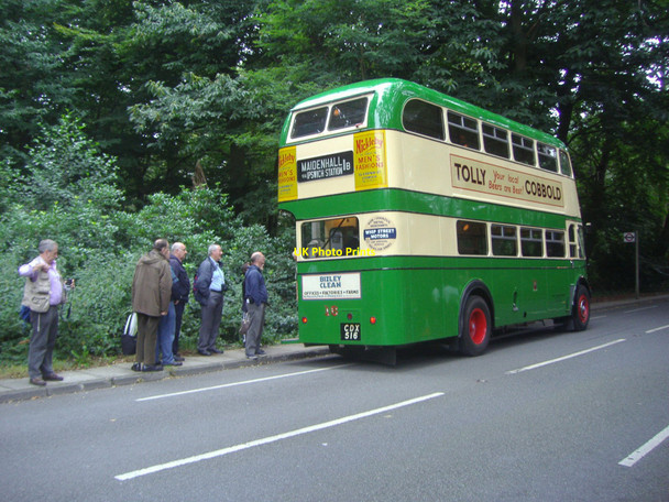 Photo 6"x4" Old Suffolk bus out on open day at Cobham bus museum, Redhill Road Byfleet c2008