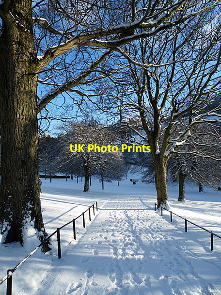 Photo 6"x4" Princes Street Gardens West Edinburgh c2011