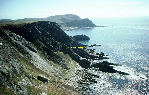 Photo 6"x4" Cliffs just east of Mull of Oa Bruthach M\u00f2r c1975