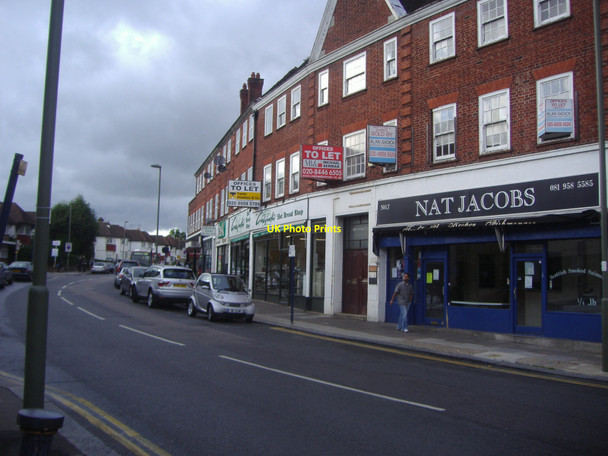 Photo 6"x4" Parade of shops, Edgwarebury Lane Edgware c2008