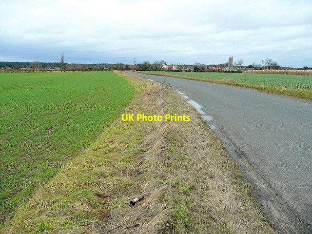 Photo 6"x4" Road to Laughton Laughton\/SK8497 c2011