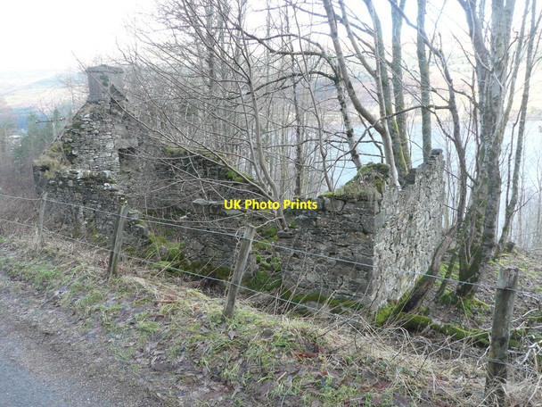 Photo 6"x4" Derelict cottage Fearnan c2011