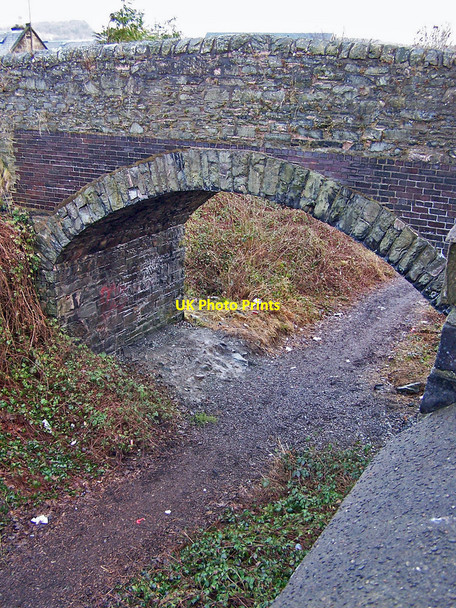 Photo 6"x4" Former railway bridge Hawick c2011