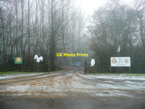Photo 6"x4" Entrance to the Falconry Barnsdale\/SK9009 c2010