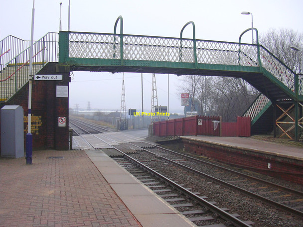 Photo 6"x4" Huncoat Railway Station, Station Road, Huncoat, Lancashire, BB5 6LT Accrington c2011