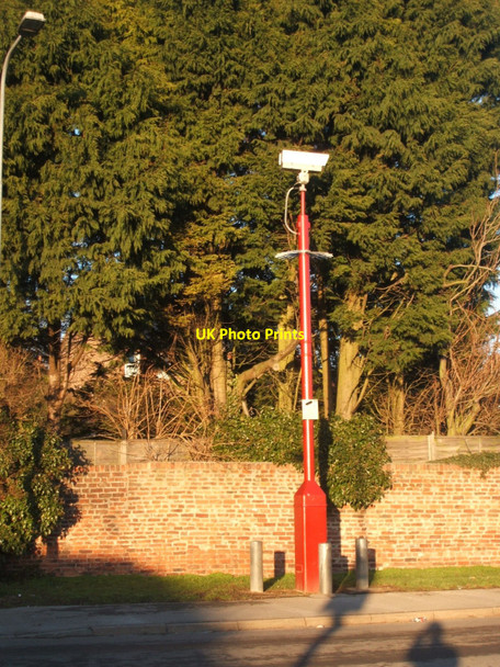 Photo 6"x4" CCTV mast, South Back Lane, Bridlington Bridlington c2011