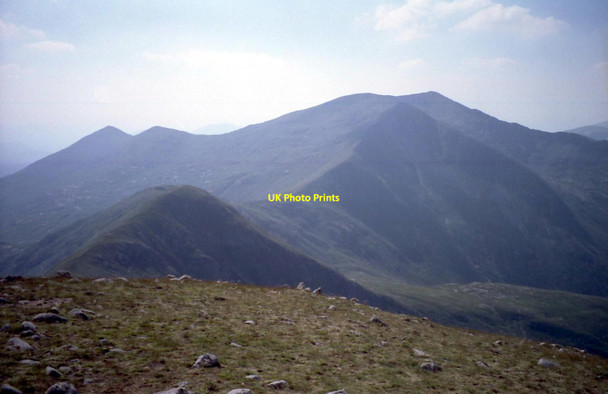 Photo 6"x4" Summit of Glas Bheinn Mh\u00c3\u00b2r Glas Bheinn Mh\u00f2r\/NN1542 c1995