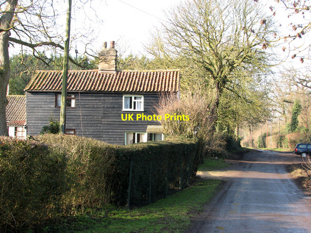 Photo 6"x4" Fulbourn: Stonebridge Lane Fulbourn c2011
