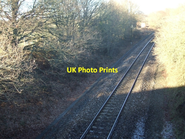 Photo 6"x4" Railway to Honiton and Waterloo Larkbeare c2011