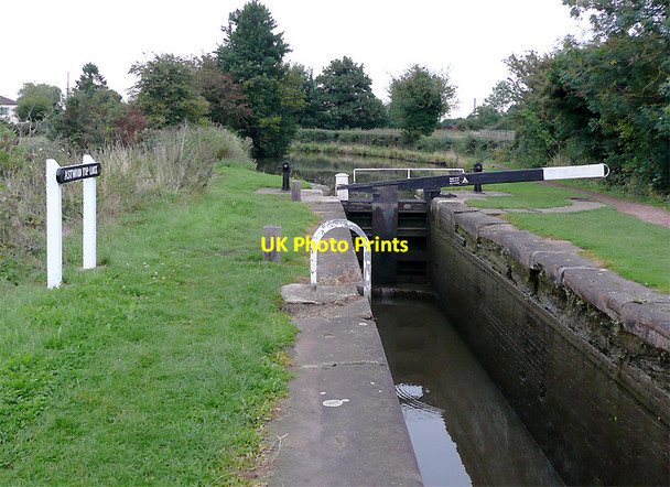 Photo 6"x4" Astwood Top Lock No 22, Worcestershire Astwood\/SO9365 c2010