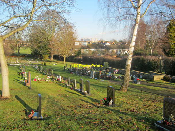 Photo 6"x4" Kegworth Cemetery Kegworth c2011