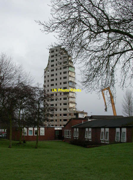 Photo 6"x4" Blakenhall, demolition site Wolverhampton c2011