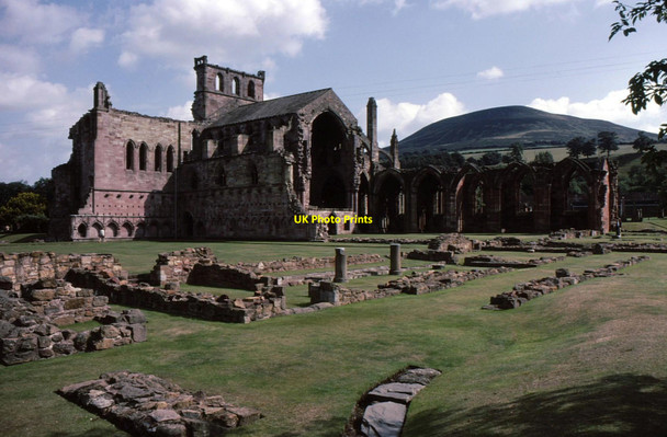 Photo 6"x4" Melrose Abbey Melrose\/NT5434 c1979