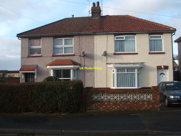 Photo 6"x4" Houses on Jubilee Avenue, Bridlington Bridlington c2011