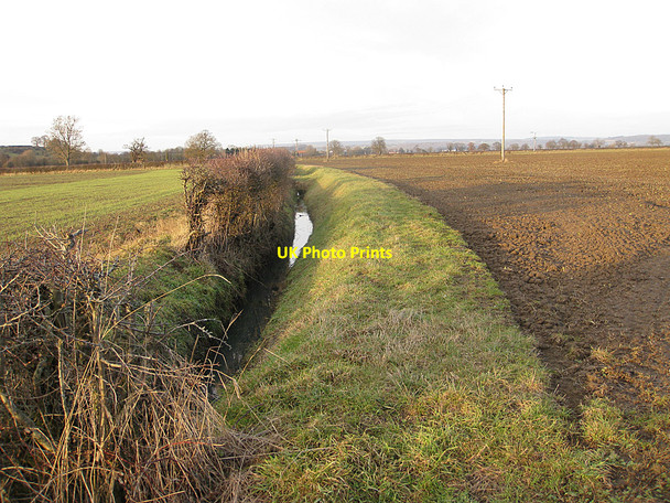 Photo 6"x4" Drainage ditch, Normanby Normanby\/SE7381 c2011