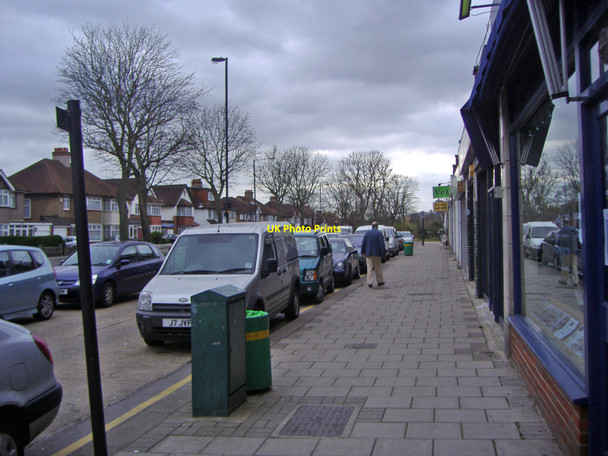 Photo 6"x4" Shops on Whitchurch Lane, Canons Park Edgware c2008 P1
