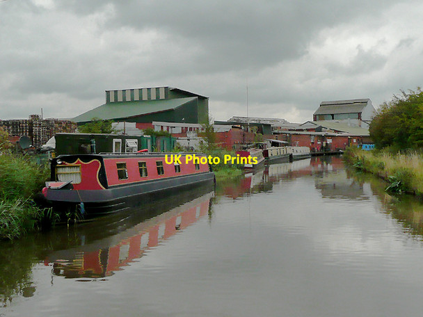 Photo 6"x4" Worcester and Birmingham Canal approaching Stoke Wharf Stoke Prior\/SO9467 c2010 P1