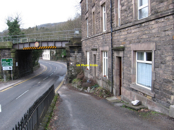 Photo 6"x4" Matlock - bridge over A6 at Holt Terrace Matlock c2011